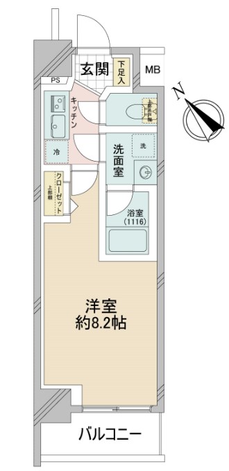 東京都北区王子１丁目 間取図・土地図