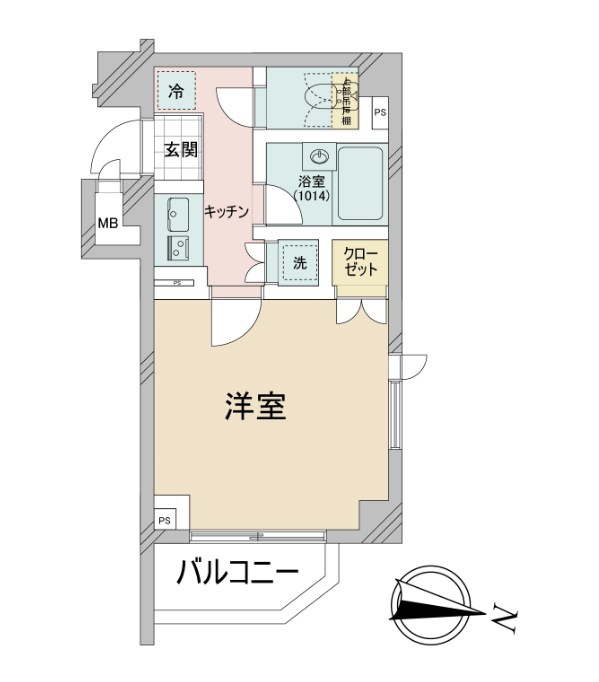 東京都中野区中央３丁目 間取図・土地図
