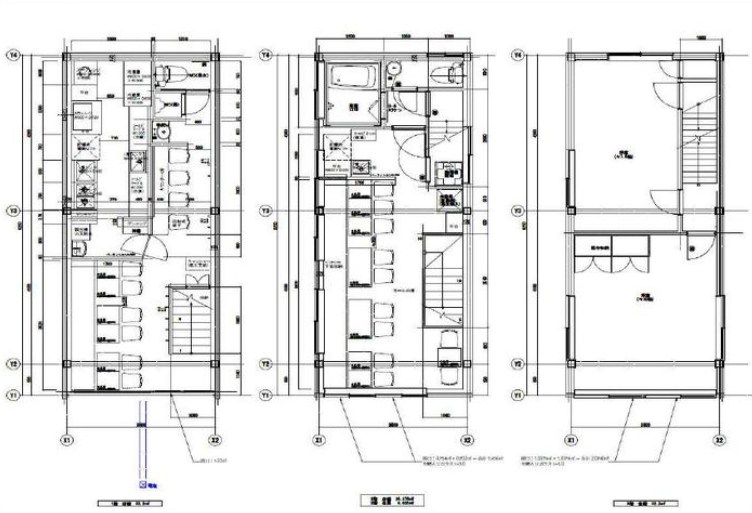 神奈川県横浜市中区吉田町 間取図・土地図