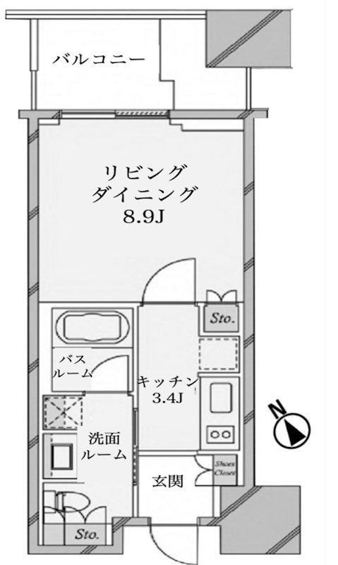 東京都港区麻布台１丁目 間取図・土地図