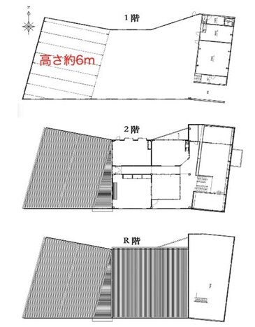 茨城県つくば市沼田 間取図・土地図