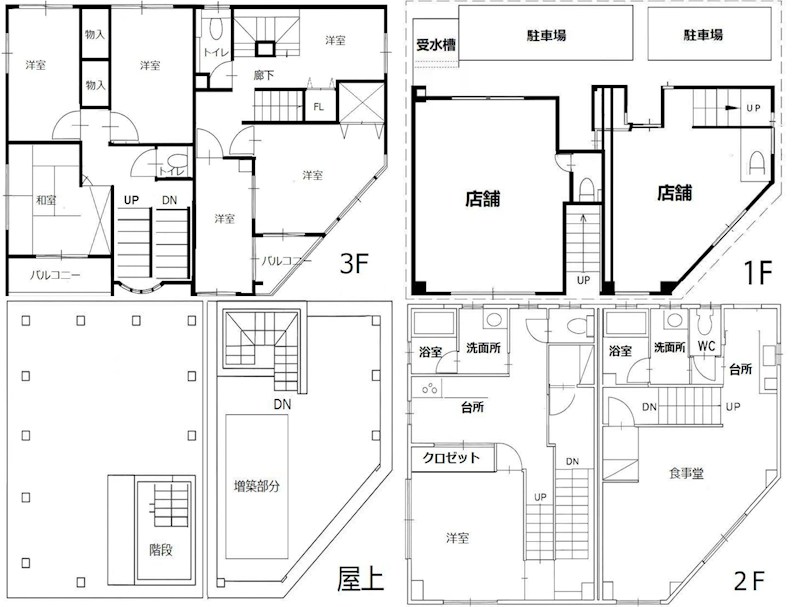 東京都荒川区西日暮里６丁目 間取図・土地図