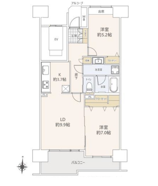 東京都国分寺市泉町２丁目 間取図・土地図