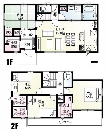 群馬県高崎市石原町 間取図・土地図