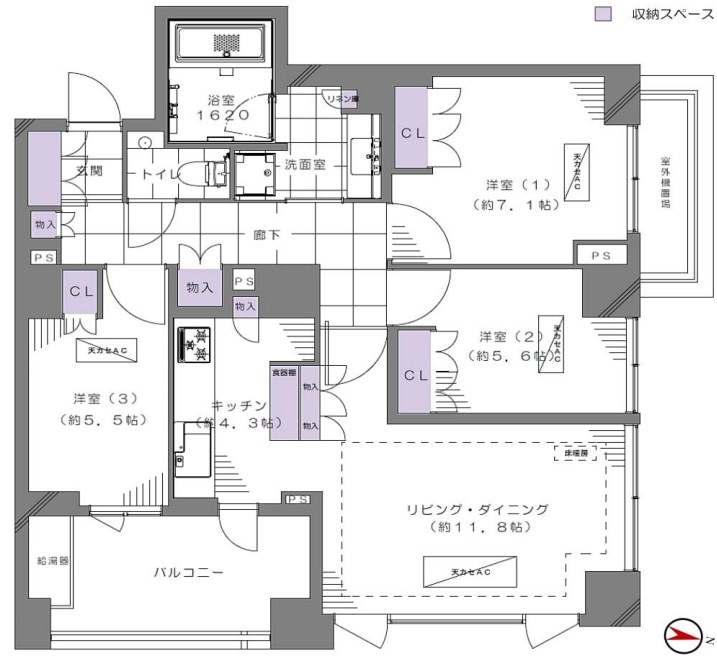 東京都港区南麻布４丁目 間取図・土地図