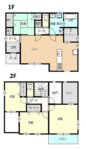 栃木県栃木市平柳町１丁目 間取図・土地図