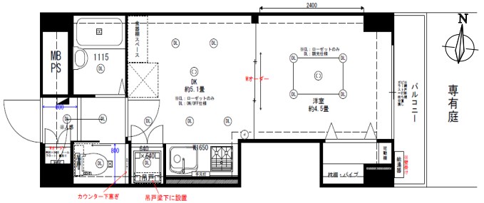 東京都新宿区市谷柳町 間取図・土地図