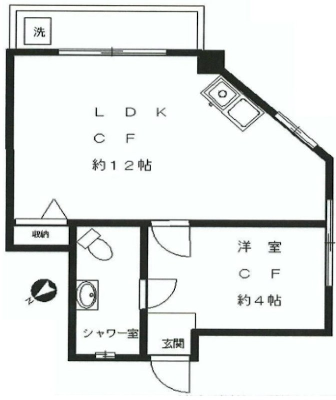 東京都港区六本木３丁目 間取図・土地図