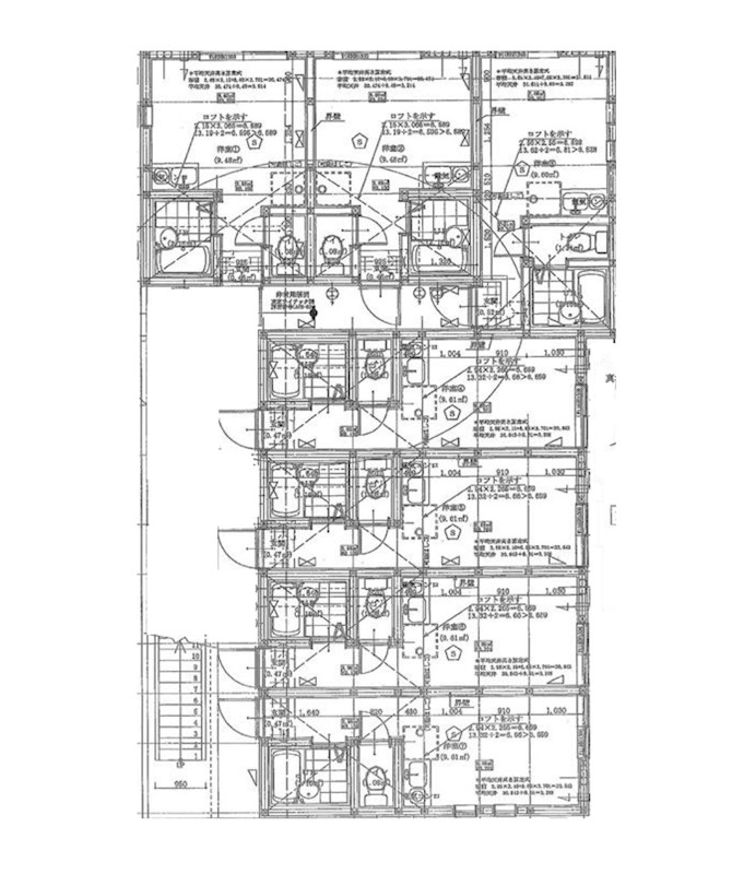 神奈川県川崎市川崎区浜町４丁目 間取図・土地図
