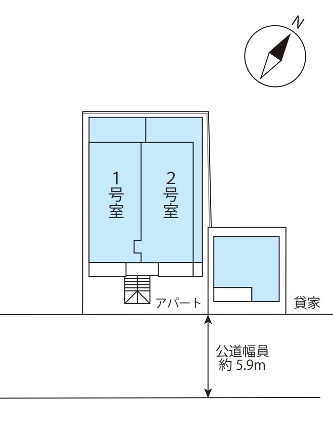 神奈川県横浜市南区中島町２丁目 区画図