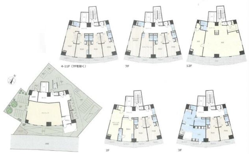 東京都葛飾区金町５丁目 間取図・土地図