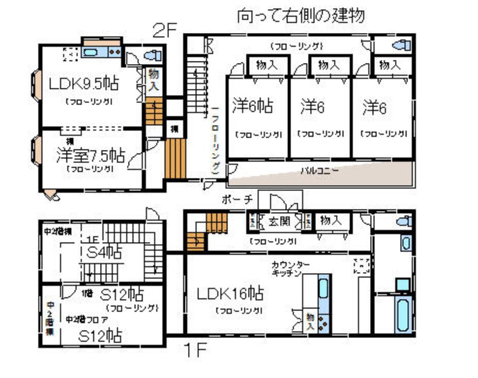茨城県取手市宮和田 間取図・土地図