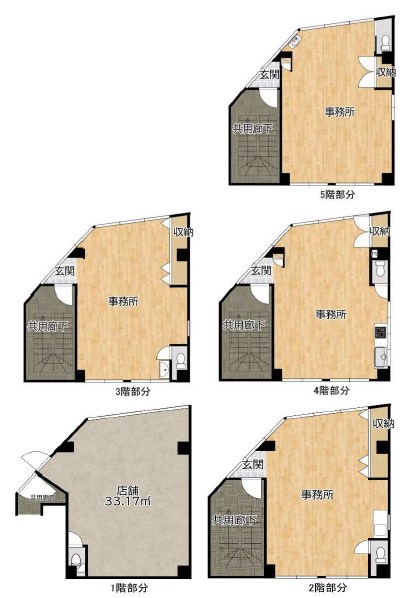 東京都立川市高松町２丁目 間取図・土地図