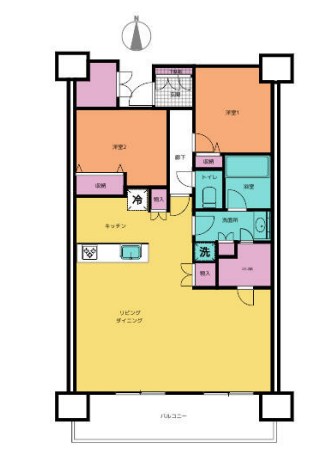 群馬県高崎市東町 間取図・土地図