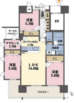 栃木県宇都宮市東宿郷６丁目 間取図・土地図