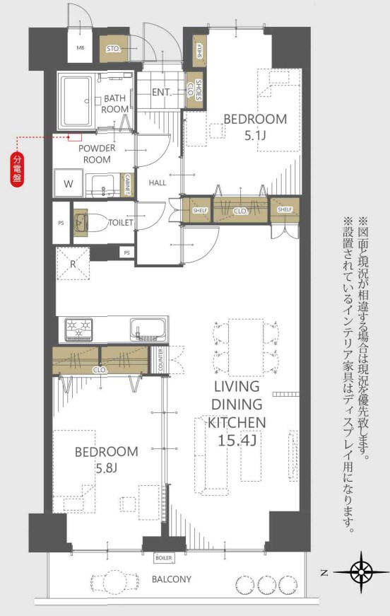 群馬県前橋市大手町２丁目 間取図・土地図