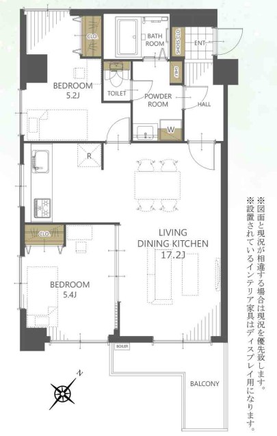 群馬県高崎市南町 間取図・土地図