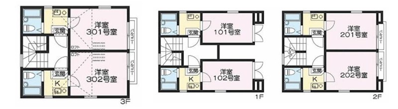 東京都荒川区荒川３丁目 間取図・土地図
