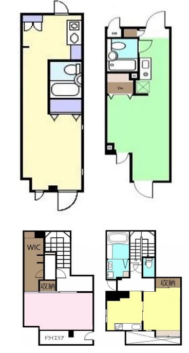 東京都練馬区関町南４丁目 間取図・土地図