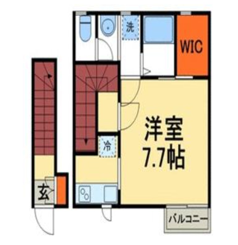 千葉県船橋市宮本１丁目 間取図・土地図