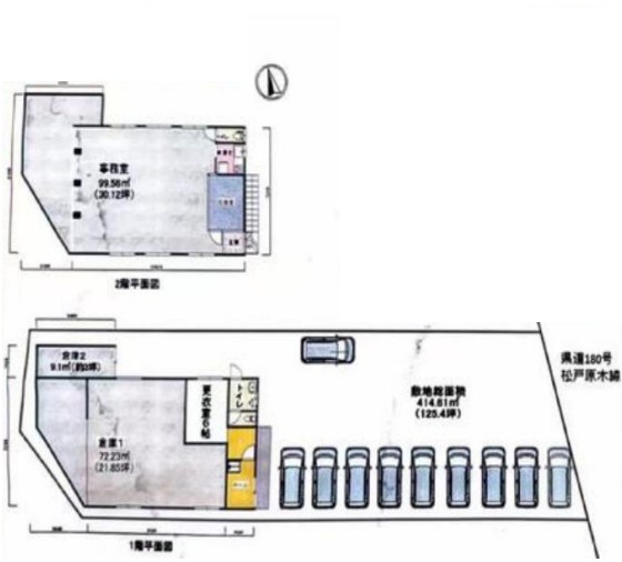 千葉県松戸市松戸 間取図・土地図