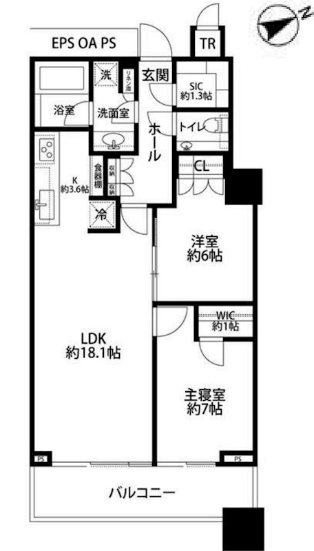 東京都港区三田１丁目 間取図・土地図