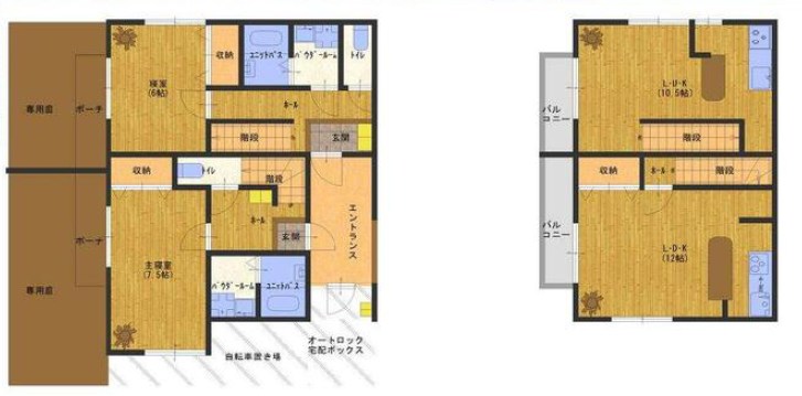 埼玉県さいたま市中央区新中里３丁目 間取図・土地図