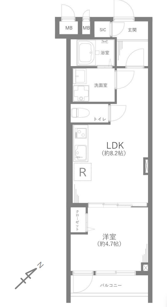 東京都港区元麻布１丁目 間取図・土地図