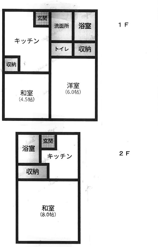 神奈川県座間市相武台２丁目 間取図・土地図