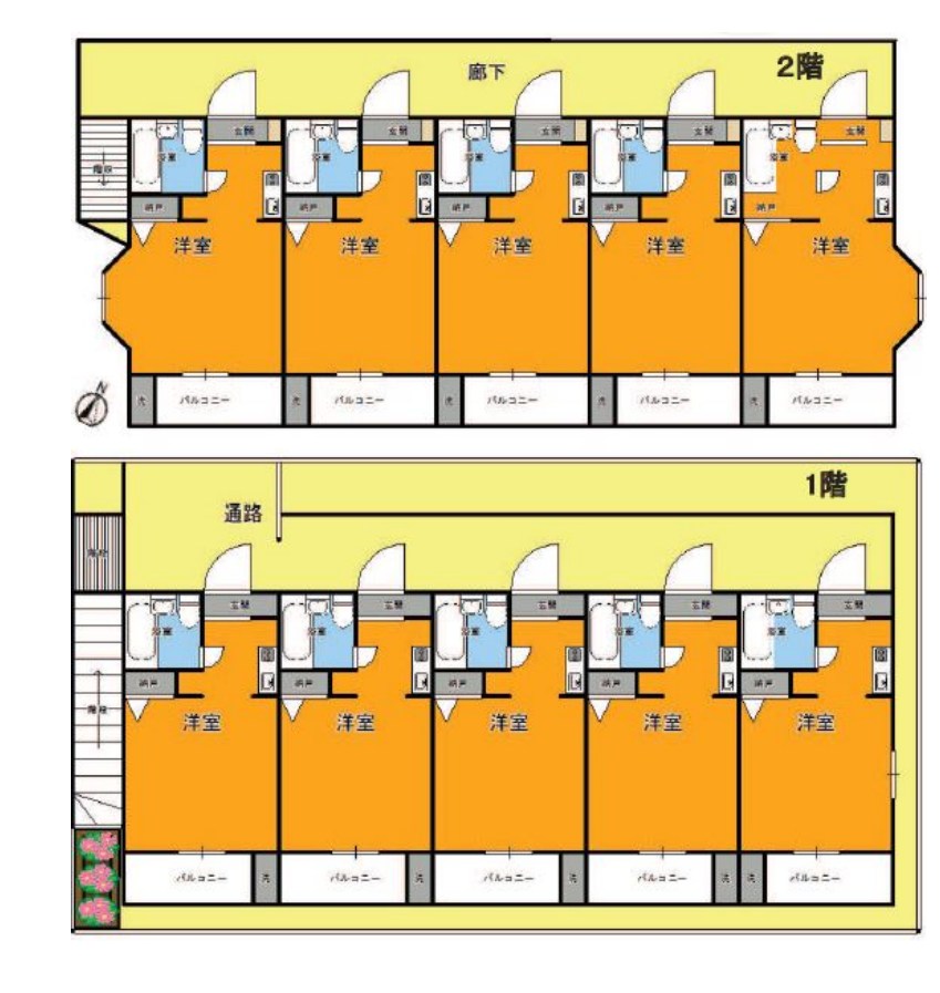 千葉県市川市新井３丁目 間取図・土地図