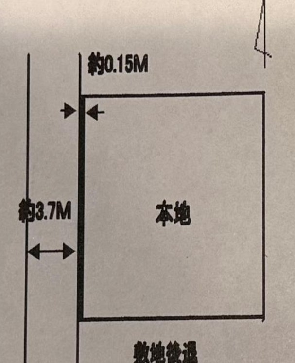 東京都三鷹市新川６丁目 区画図