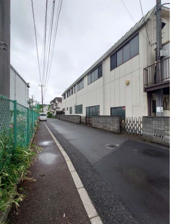 千葉県流山市駒木 現地写真（前面道路含む現地写真）
