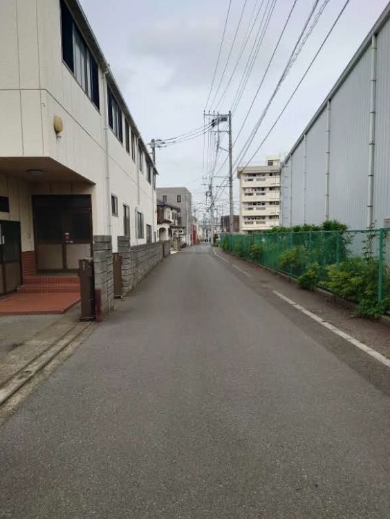 千葉県流山市駒木 現地写真（前面道路含む現地写真）