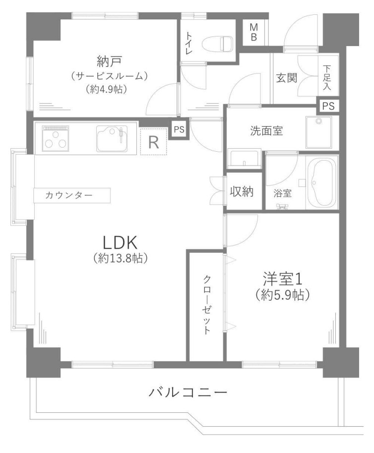 東京都台東区今戸２丁目 間取図・土地図