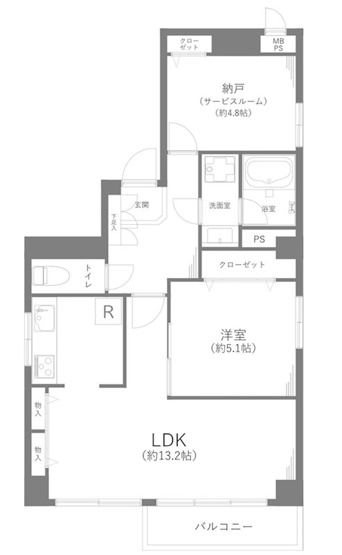 東京都豊島区駒込１丁目 間取図・土地図