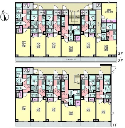千葉県木更津市木更津３丁目 間取図・土地図