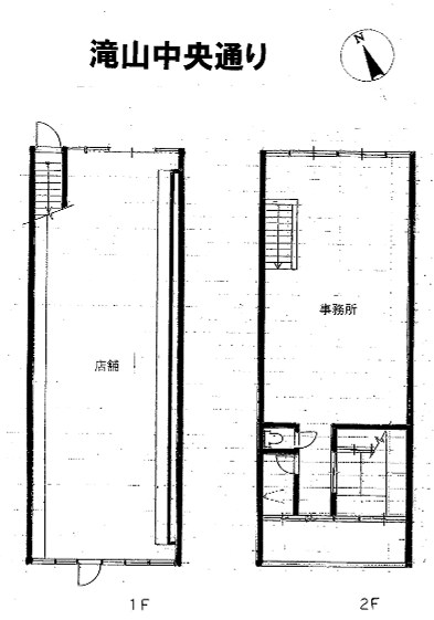 東京都東久留米市滝山４丁目 間取図・土地図