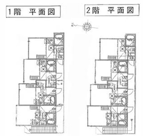 神奈川県横須賀市船越町４丁目 間取図・土地図