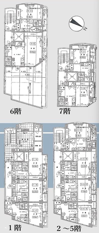 東京都荒川区荒川５丁目 間取図・土地図