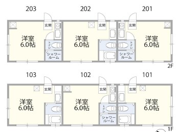 東京都練馬区田柄２丁目 間取図・土地図