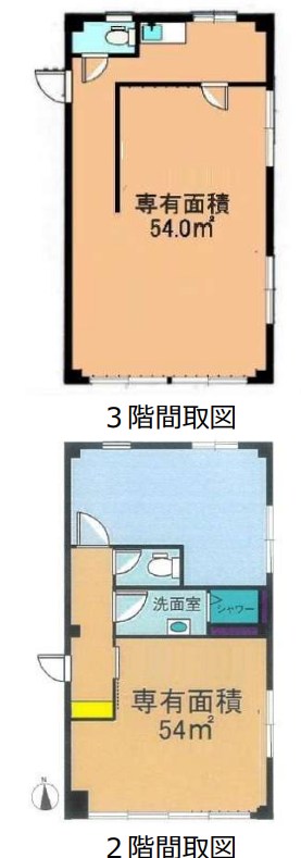 埼玉県吉川市木売２丁目 間取図・土地図