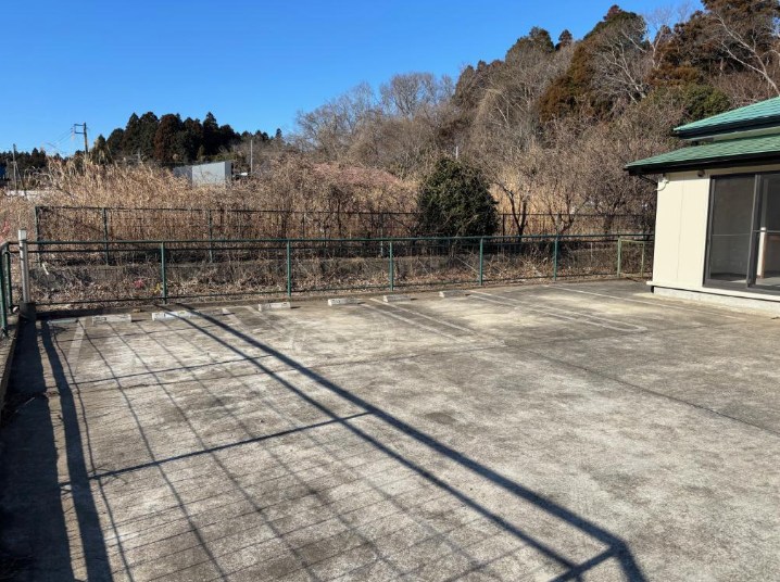 千葉県山武市大木 現地写真（駐車場）
