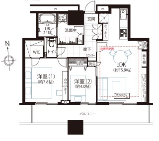 東京都港区芝１丁目 間取図・土地図