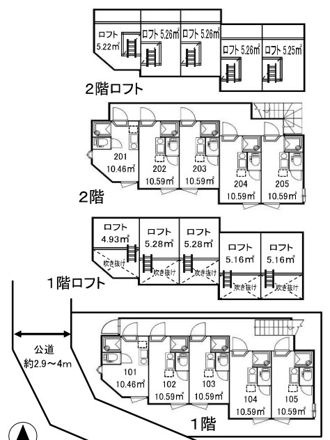 東京都杉並区堀ノ内３丁目 間取図・土地図