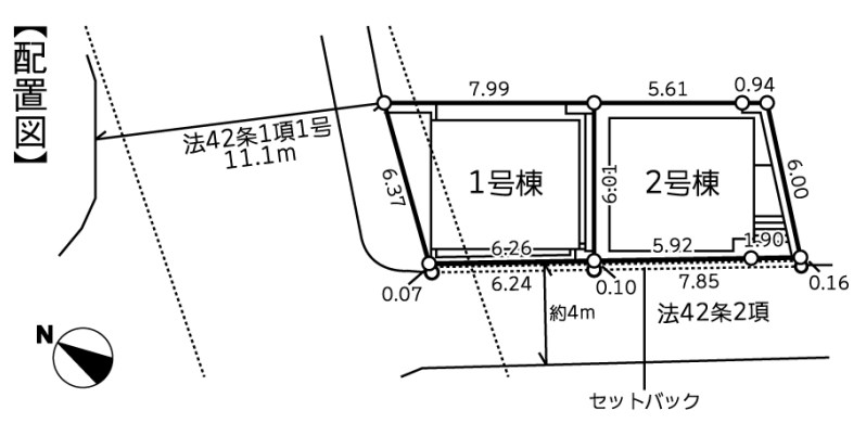 神奈川県座間市相武台４丁目 区画図
