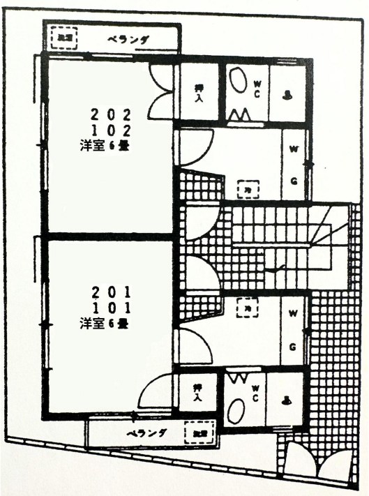 東京都調布市国領町５丁目 間取図・土地図