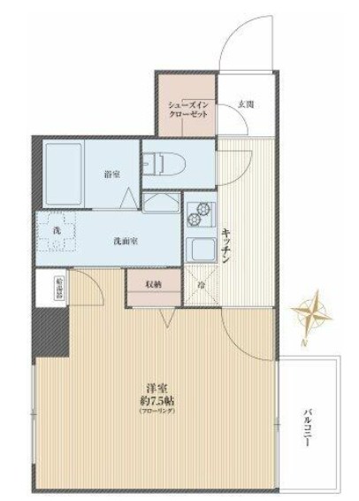 東京都港区芝４丁目 間取図・土地図