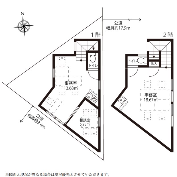 神奈川県相模原市緑区橋本８丁目 間取図・土地図
