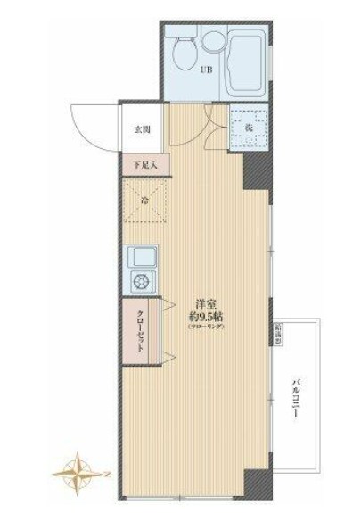 東京都渋谷区代々木４丁目 間取図・土地図