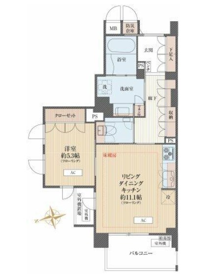 東京都八王子市大和田町５丁目 間取図・土地図